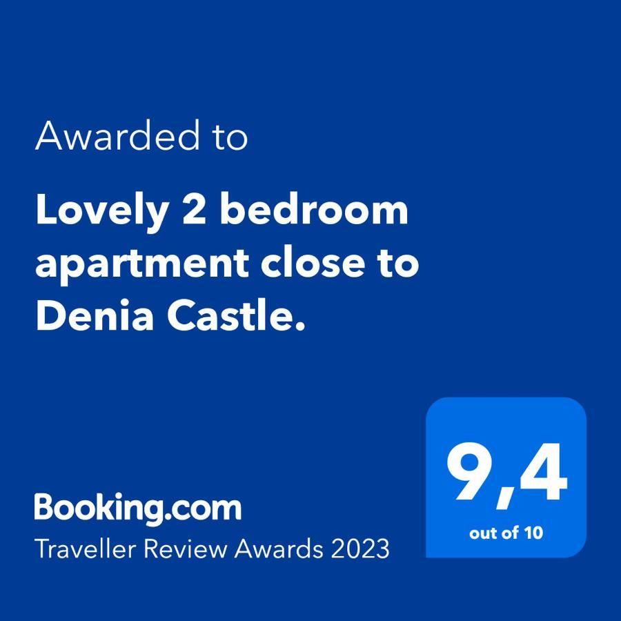 Lovely 2 Bedroom Apartment Close To Denia Castle. Buitenkant foto